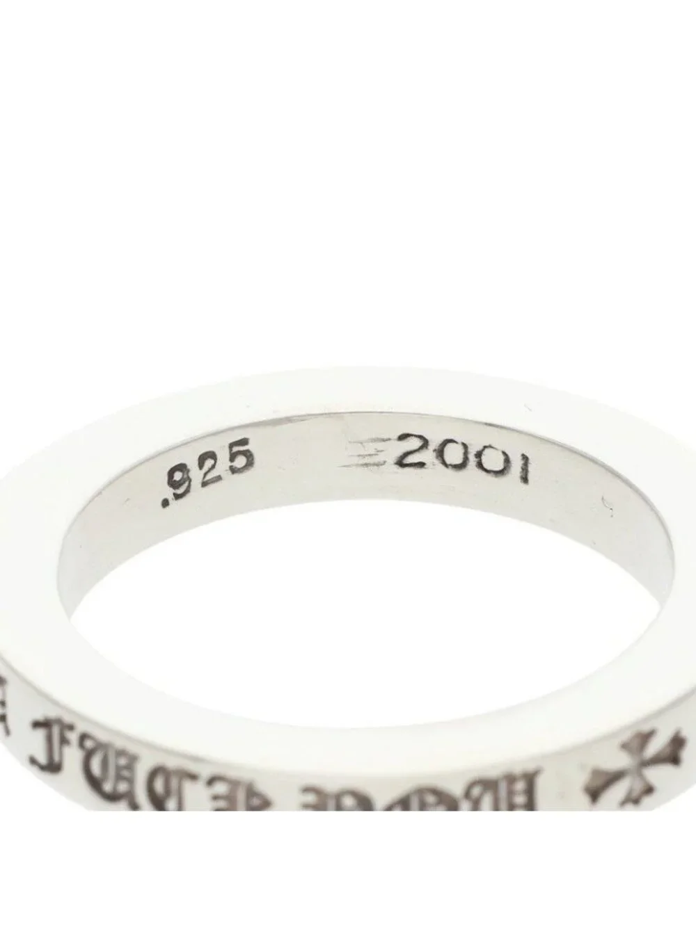 Chrome Hearts Spacer Limited la Silver Ring